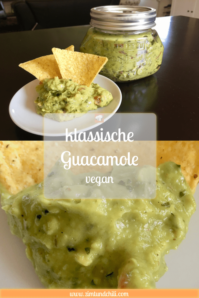 Guacamole - Dip - Avocado - vegan - einfach - original - klassisch - Rezept - mexikanisch - schnell - gesund