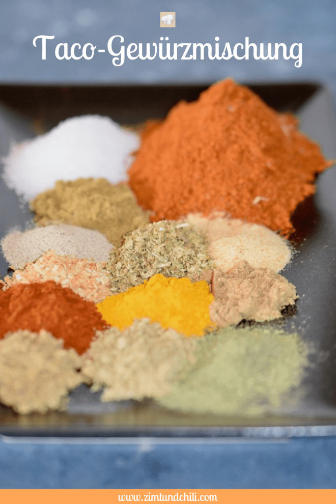 Taco-Gewürzmischung - selber machen - Rezept - für Nachos - TexMex - mexikanisch - ohne Konservierungsstoffe - einfach - schnell - für Hackfleisch - für Tacos - Gewürzmischung