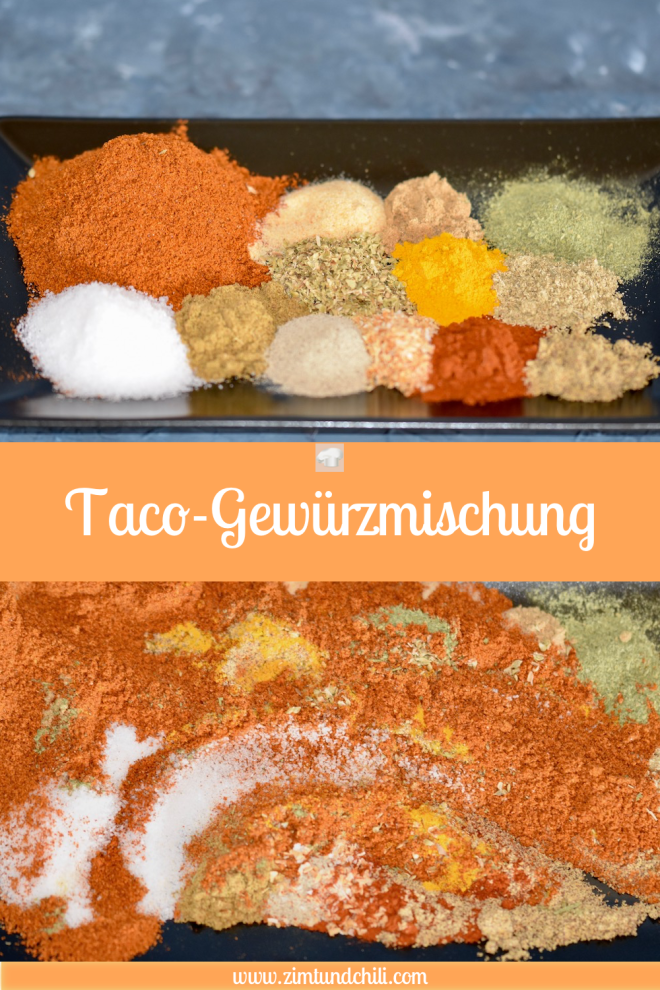 Taco-Gewürzmischung - selber machen - Rezept - für Nachos - TexMex - mexikanisch - ohne Konservierungsstoffe - einfach - schnell - für Hackfleisch - für Tacos - Gewürzmischung
