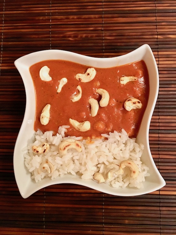 Indische Butter Chickpeas – vegan (Chhola&nbsp;Makhani)