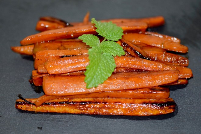 Rezepte: Beilagen: Karotten - karamellisiert