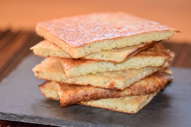 Rezepte: Hauptgerichte: Kartoffelpuffer aus dem Ofen