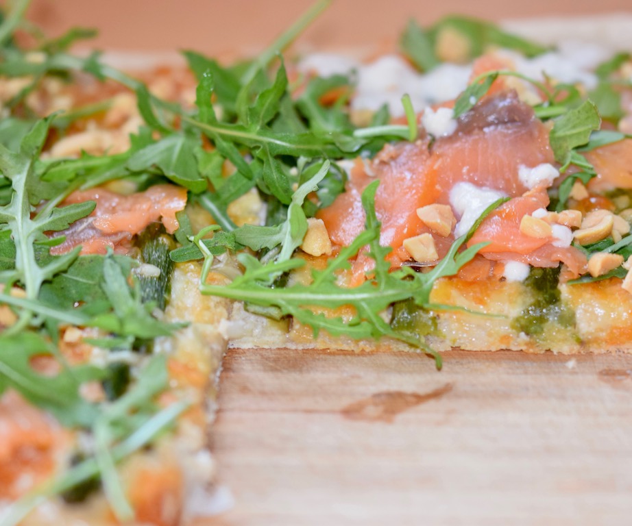 Rezepte: Sonstiges: Pizza Bianca mit glutenfreiem Pizzateig