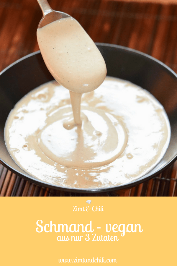 Rezepte: Sonstigs: Schmand - vegan - Pinterestpin