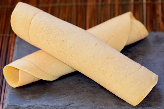 Rezepte: Sonstiges: Tortilla - glutenfrei - gerollt