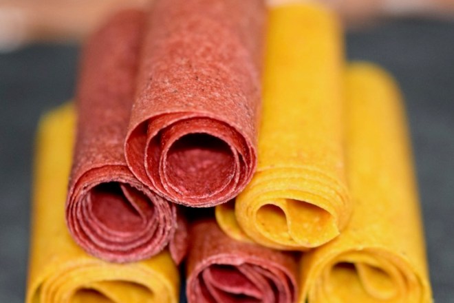 Tipps & Infos: Fruchtleder - eine gesunde Nascherei - Erdbeer- und Mango-Chili-Fruchtleder