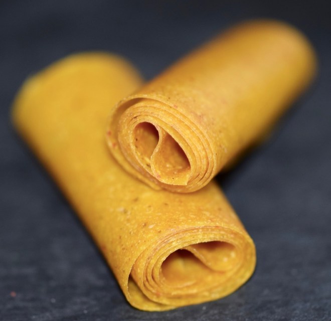 Rezepte: Süßes: Mango-Chili-Fruchtleder - 2 Rollen