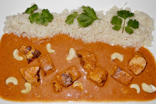 Indisches Butter-Chicken – Murgh Makhani - indisches Butter Huhn - indian butter chicken - butter chicken - Kokosmilch