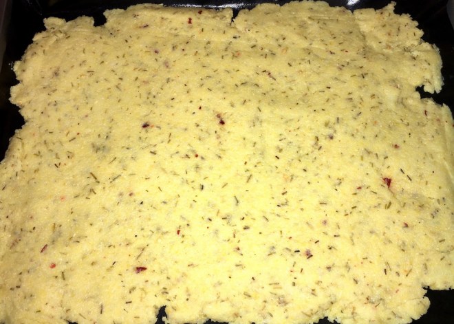 Polenta - Rosmarin - vegan - glutenfrei - einfach - Rezept - Beilage - italienisch - gesund - herzhaft