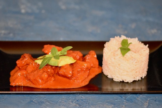 Maya-Gulasch - Gulasch - mexikanisch - Cochinita Pibil - Schweinefleisch - Marinade - Anattosamenpaste - pasta de achiote - Rezept - Orangen - Limetten - traditionell