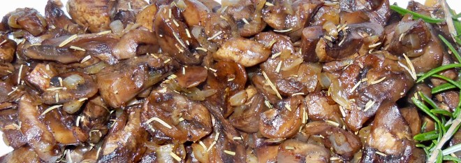 Pilze - Honig-Pilze - Rosmarin - Paul - Rezept - Herbst - Wildsaison - Honig - vegetarisch - Beilage - schnell - einfach