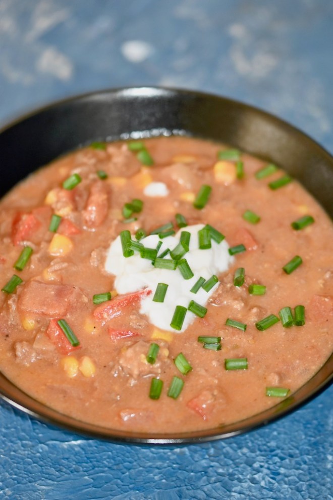 Partysuppe - Suppe - Hackfleisch -Low Carb - milchfrei - einfach - schnell - Rezept - italienisch - Silvester - Geburtstag