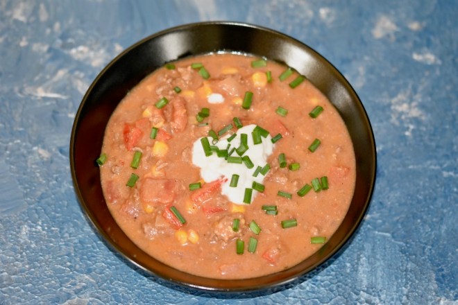 Partysuppe - Suppe - Hackfleisch -Low Carb - milchfrei - einfach - schnell - Rezept - italienisch - Silvester - Geburtstag