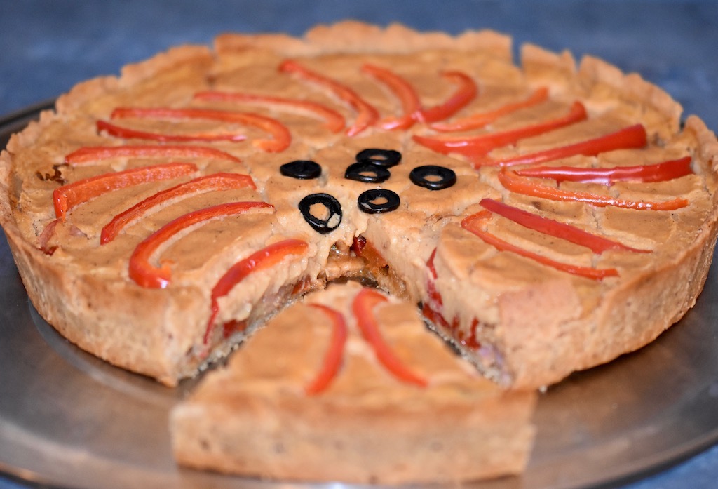 Quiche - glutenfrei - vegan - Teig - glutenfreier Teig - Rezept - Gemüse - Grundrezept - vegetarisch - ohne Ei - Tarte