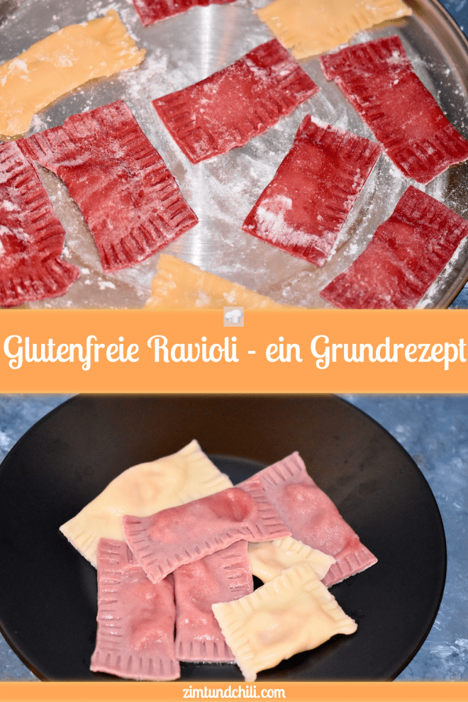glutenfreie Ravioli Grundrezept - Ravioli - Teig - glutenfreie Ravioli Teig - Rezept - Grundrezept - selber machen - glutenfreier Pastateig Rezept - mit Maschine - selbst gemacht