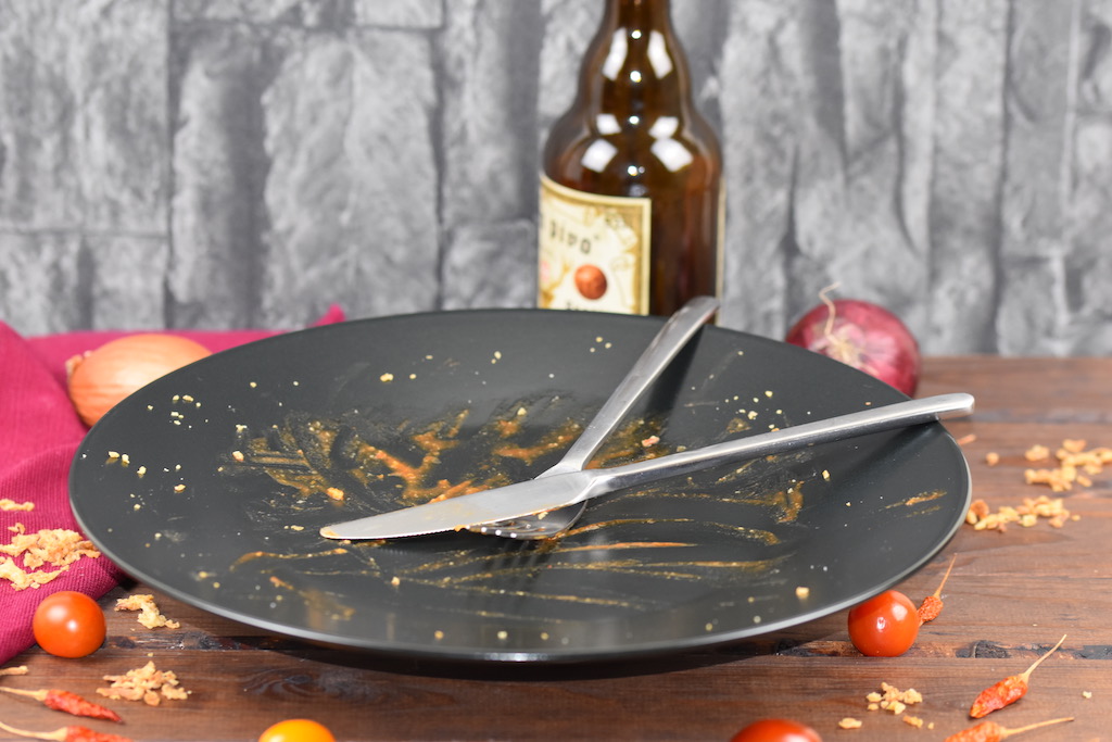 Baked Beans mit Kartoffeln und Ei - Baked Beans - Rezept - milchfrei - glutenfrei - mit Ei - mit Kartoffeln - einfach - selber machen - deutsch - aus dem Ofen - gebackene Bohnen - mit Schinken