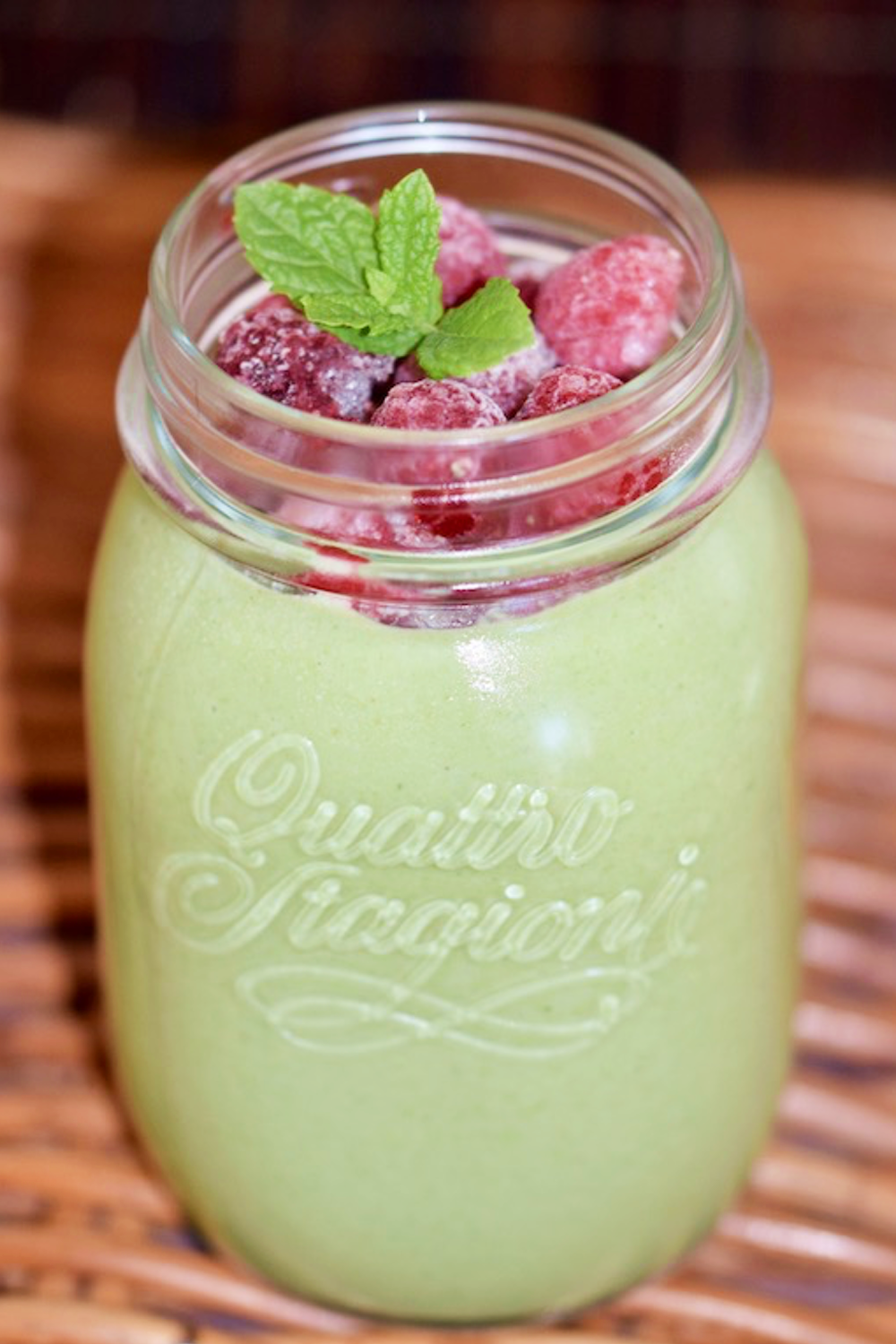 Birne-Chicorée-Smoothie - Smoothie - gesund - abnehmen - vegan - glutenfrei - grüne Smoothies - einfach - Rezept - Spinat - Frühstück - Getränk - Smoothie-Bowl