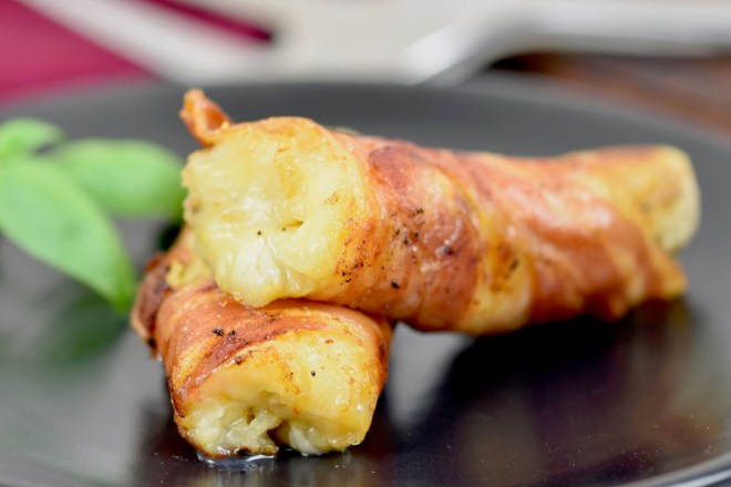 gegrillte Curry-Banane im Baconmantel - herzhaft - grillen - BBQ - Rezept - Bananen -Bacon - essen - Barbecue - Snack - gegrillte Banane im Speckmantel - glutenfrei - milchfrei -einfach - schnell