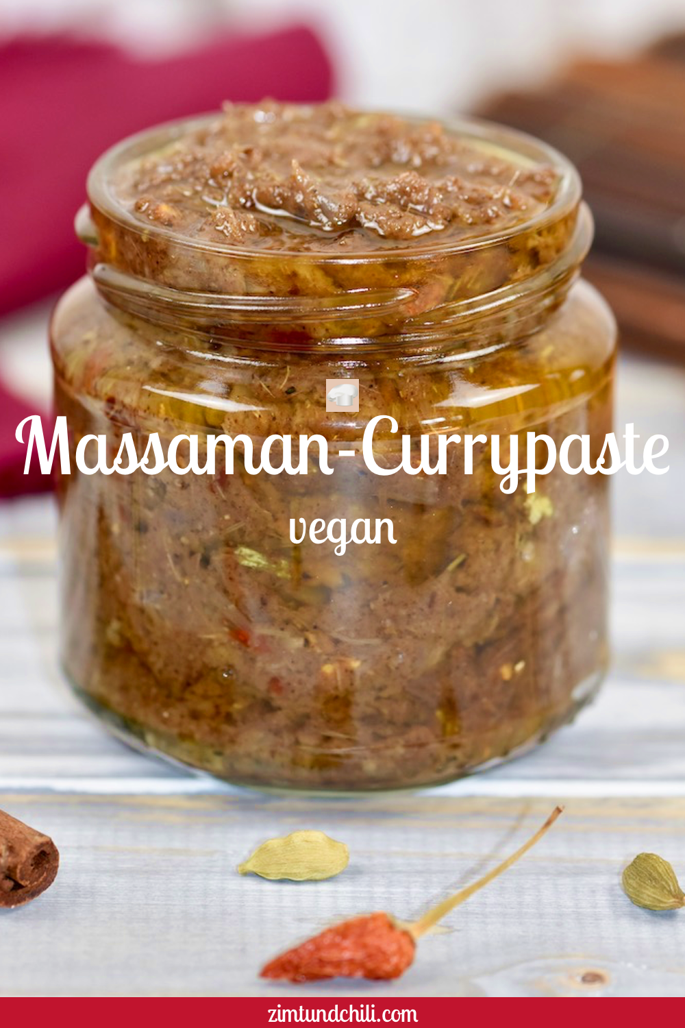 Massaman-Currypaste - vegan - Rezept - vegetarisch - glutenfrei - Clean Eating - thailändisch - thailändische Currypaste - thailändische Küche - einfach - mittelscharf - Massaman Curry - Currypaste - Prik Gäng Massaman