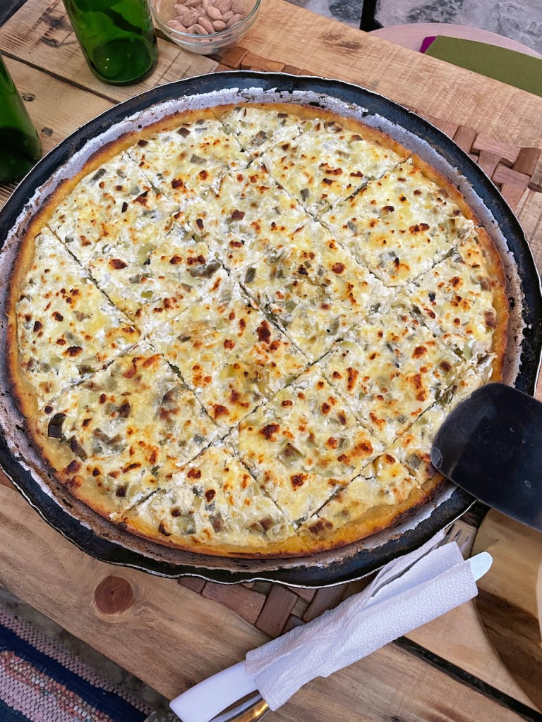 Essen und Trinken in Albanien - Pispili mit Lauch