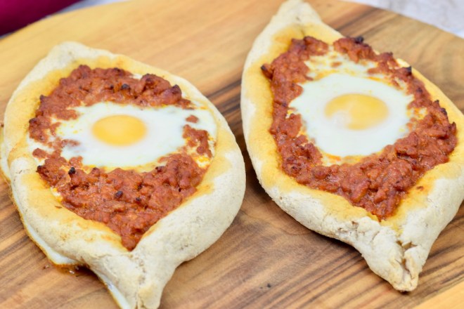 Chatschapuri - mexikanische Art - Chatschapuri - mit Hackfleisch - Rezept - glutenfrei - milchfrei - selber machen - Georgien - georgisches Fladenbrot - georgische Küche