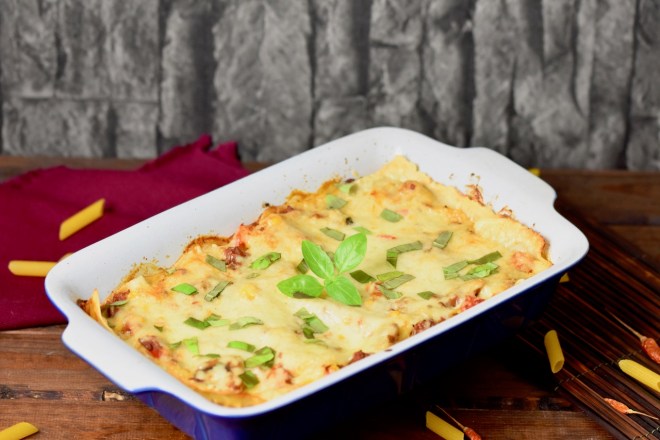 Lasagne Bolognese - milchfrei - glutenfrei - Rezept - Lasagne - italienisch - Bechamelsauce - Nudeln - Pasta - Gemüse - Hackfleisch