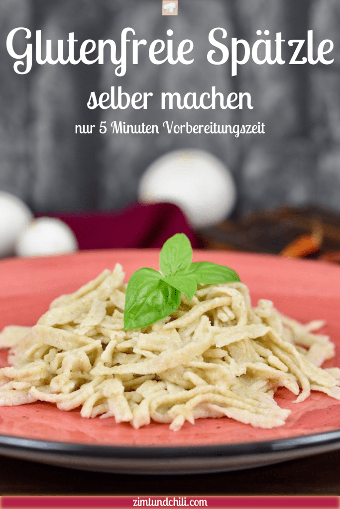 glutenfreie Spätzle - selber machen - Rezept - Buchweizenmehl - Spätzle - Spätzleteig - hausgemacht