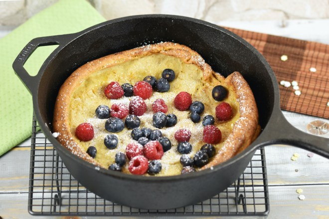Glutenfreier Dutch Baby – der Pfannkuchen aus dem&nbsp;Ofen