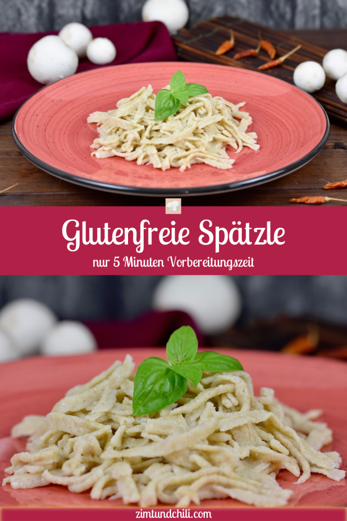 glutenfreie Spätzle - selber machen - Rezept - Buchweizenmehl - Spätzle - Spätzleteig - hausgemacht