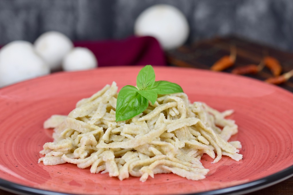 glutenfreie Spätzle - selber machen - Rezept - Buchweizenmehl - Spätzle - Spätzleteig - hausgemacht