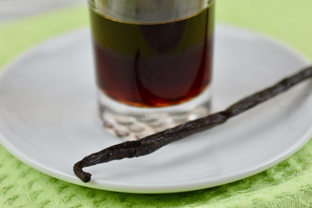 Vanilleschote und Vanillearoma