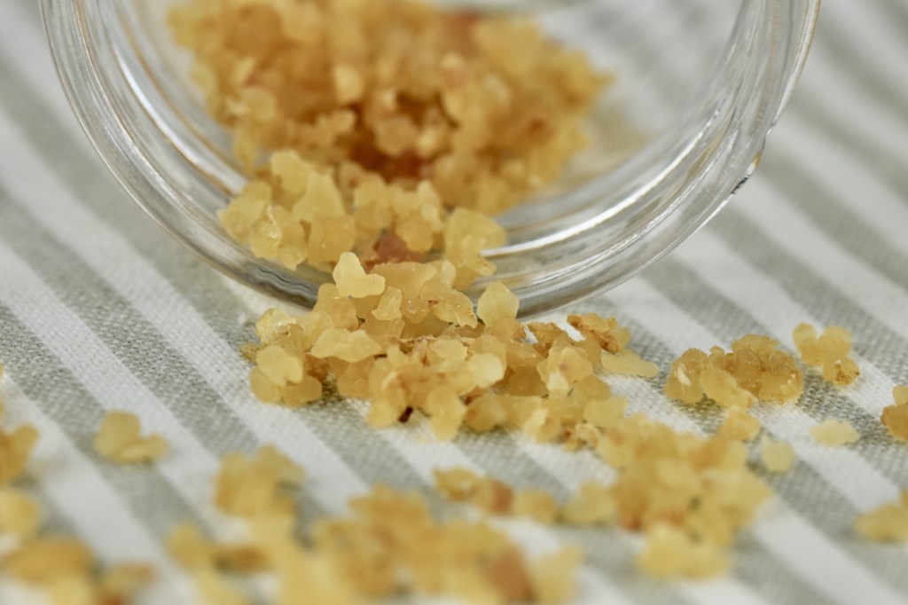 Wasserkefirkristalle getrocknet