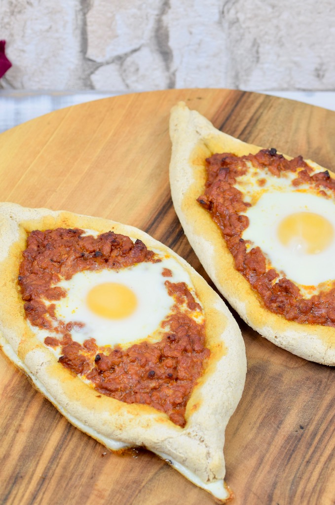 Chatschapuri - mexikanische Art - Chatschapuri - mit Hackfleisch - Rezept - glutenfrei - milchfrei - selber machen - Georgien - georgisches Fladenbrot - georgische Küche