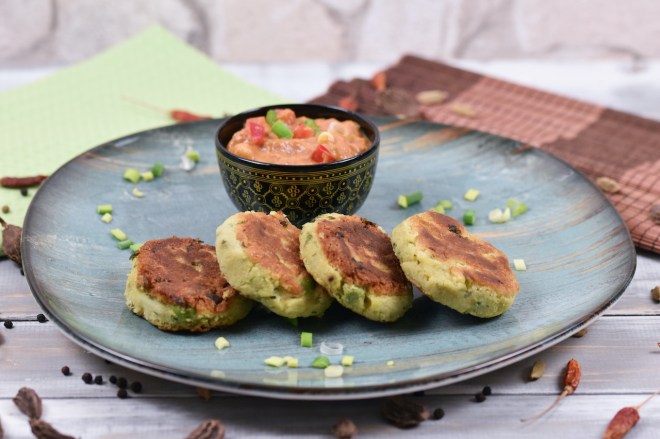 Indische Kartoffelküchlein – Aloo&nbsp;Tikki