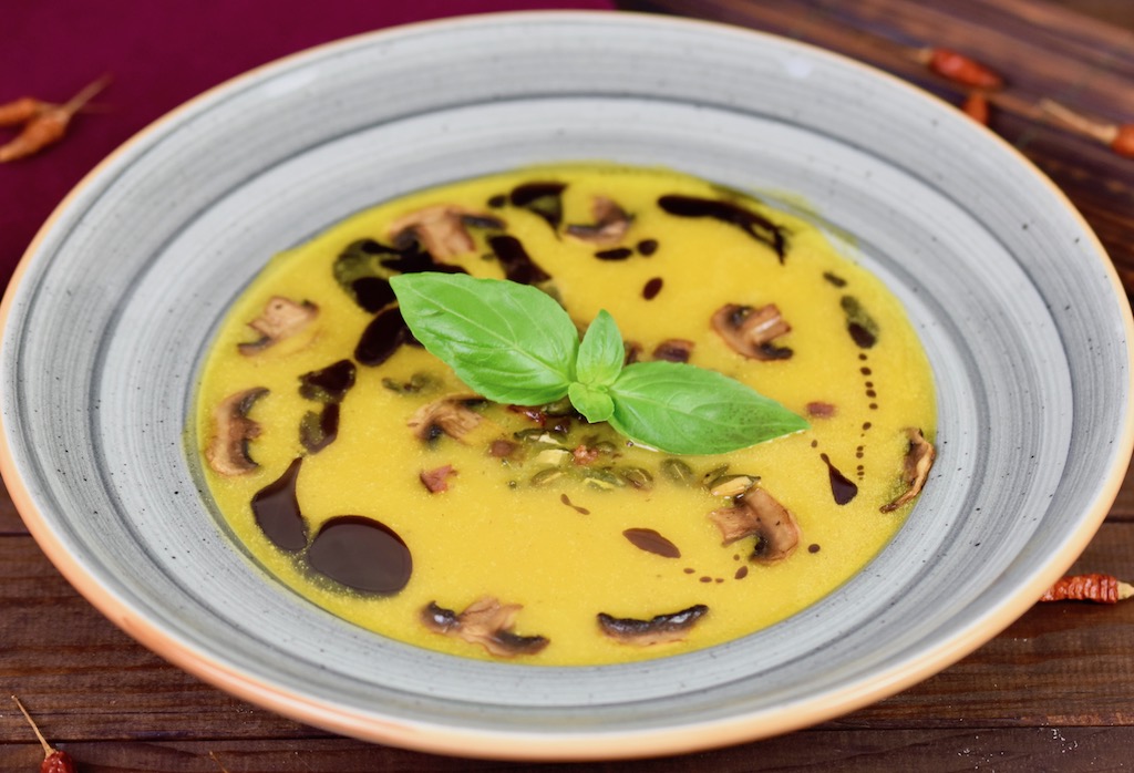 Kürbissuppe mit Hokkaido und Ingwer - einfach - Rezept - Kürbis - Hokkaido - Suppe - Kartoffeln - Kokosmilch - laktosefrei - glutenfrei