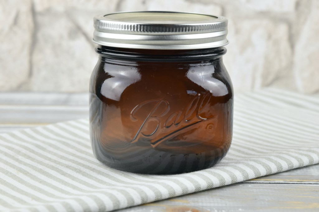 Einmachglas, getönt